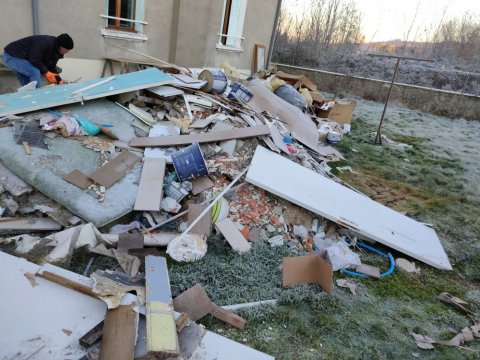 Débarras de maison suite à des travaux vers Vichy 